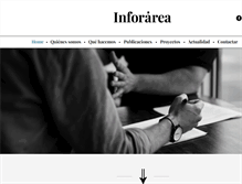 Tablet Screenshot of inforarea.es